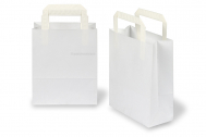 Bolsas de papel con asas planas
