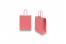 Bolsas de papel con asas redondas - rojo terciopelo, 180 x 80 x 220 mm, 90 gramos | Paisdelossobres.es