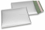 Sobres acolchados ECO metalizados mate - plata 180 x 250 mm | Paisdelossobres.es