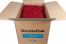 Papel de relleno SizzlePak - Rojo oscuro (10 kg)  | Paisdelossobres.es