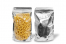 Bolsas metálicas transparentes stand-up - plata metalizado, 180 x 290 x 90 mm - 1000 ml | Paisdelossobres.es