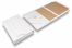 Embalaje para libros se entrega plano - blanco | Paisdelossobres.es
