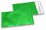 Sobres metalizados mate de colores - Verde 114 x 162 mm | Paisdelossobres.es