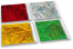 Sobres metalizados de colores holográfico | Paisdelossobres.es