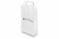 Bolsas de papel navideñas blanco - Trineo verde | Paisdelossobres.es
