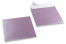 Sobres nacarados de color lila - 170 x 170 mm | Paisdelossobres.es