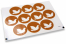 Cierres bautizo - marrón con paloma blanca | Paisdelossobres.es