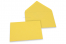 Sobres para tarjetas de felicitación de colores - Amarillo ranúnculo, 114 x 162 mm | Paisdelossobres.es