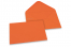 Sobres para tarjetas de felicitación de colores - Naranja, 133 x 184 mm | Paisdelossobres.es