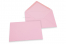 Sobres para tarjetas de felicitación de colores - Rosa claro, 114 x 162 mm | Paisdelossobres.es