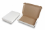 Cajas de envío plegables - blanco | Paisdelossobres.es