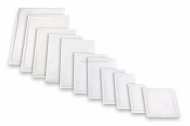 Sobres acolchados de papel de color blanco (80 gramos) - lado delantero | Paisdelossobres.es