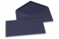 Sobres para tarjetas de felicitación de colores - Azul oscuro, 110 x 220 mm | Paisdelossobres.es