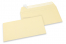Sobres de papel de color - Blanco marfil, 110 x 220 mm | Paisdelossobres.es