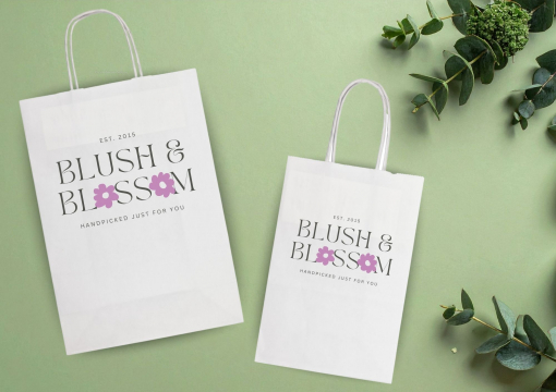 Bolsas de papel con asas redondas | Paisdelossobres.es