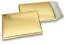Sobres acolchados ECO metalizados - dorado 180 x 250 mm | Paisdelossobres.es