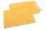 Sobres de papel de color - Amarillo dorado, 229 x 324 mm | Paisdelossobres.es