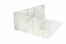 Tarjetas estampado mármol - 90 x 173 mm, mármol gris | Paisdelossobres.es