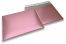 Sobres acolchados ECO metalizados mate - rosa dorado 320 x 425 mm | Paisdelossobres.es