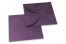 Sobres estilo cartera - Púrpura  | Paisdelossobres.es