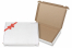 Cajas para envíos postales de Navidad - Lazo de Navidad 160 x 120 x 25 mm | Paisdelossobres.es
