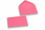 Mini sobres rosa brillante | Paisdelossobres.es
