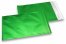 Sobres metalizados mate de colores - Verde 180 x 250 mm | Paisdelossobres.es