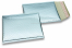 Sobres acolchados ECO metalizados - azul hielo 180 x 250 mm | Paisdelossobres.es