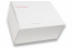 Caja automontable - caja cerrada, blanco | Paisdelossobres.es