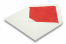 Sobres de color blanco marfil forrados - forro rojo | Paisdelossobres.es