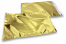 Sobres metalizados de colores - Dorado 229 x 324 mm | Paisdelossobres.es