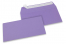 Sobres de papel de color - Púrpura, 110 x 220 mm  | Paisdelossobres.es