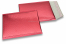 Sobres acolchados ECO metalizados - rojo 180 x 250 mm | Paisdelossobres.es