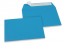 Sobres de papel de color - Azul oceano, 114 x 162 mm | Paisdelossobres.es