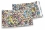Sobres metalizados de colores - Plata holográfico 114 x 162 mm | Paisdelossobres.es