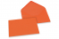 Sobres para tarjetas de felicitación de colores - Naranja, 125 x 175 mm | Paisdelossobres.es