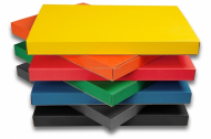 Cajas para envíos postales de colores mate | Paisdelossobres.es