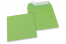 Sobres de papel de color - Verde manzana, 160 x 160 mm | Paisdelossobres.es