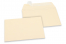 Sobres de papel de color - Blanco marfil, 114 x 162 mm | Paisdelossobres.es