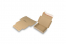 Cajas de envío plegables con cierre adhesivo - 160 x 120 x 25 mm (A6), marrón | Paisdelossobres.es