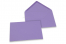 Sobres para tarjetas de felicitación de colores - Púrpura,  114 x 162 mm | Paisdelossobres.es