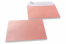 Sobres nacarados de color rosa claro - 162 x 229 mm | Paisdelossobres.es