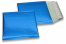 Sobres acolchados ECO metalizados - azul oscuro 165 x 165 mm | Paisdelossobres.es
