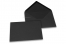 Sobres para tarjetas de felicitación de colores - Negro, 114 x 162 mm | Paisdelossobres.es