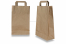 Bolsas de papel con asas planas - marrón | Paisdelossobres.es