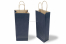 Bolsas de papel para botellas de vino - azul oscuro | Paisdelossobres.es