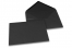 Sobres para tarjetas de felicitación de colores - Negro, 162 x 229 mm | Paisdelossobres.es