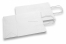 Bolsas de papel con asas redondas - blanco, 220 x 100 x 310 mm, 90 gramos | Paisdelossobres.es