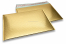 Sobres acolchados ECO metalizados - dorado 320 x 425 mm | Paisdelossobres.es