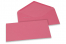 Sobres para tarjetas de felicitación de colores - Rosa, 110 x 220 mm | Paisdelossobres.es